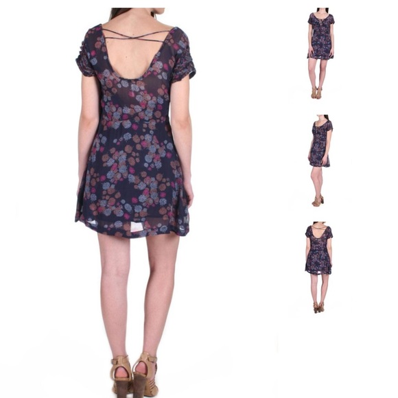 Free People Yours Truly printed mini dress - Picture 3 of 7